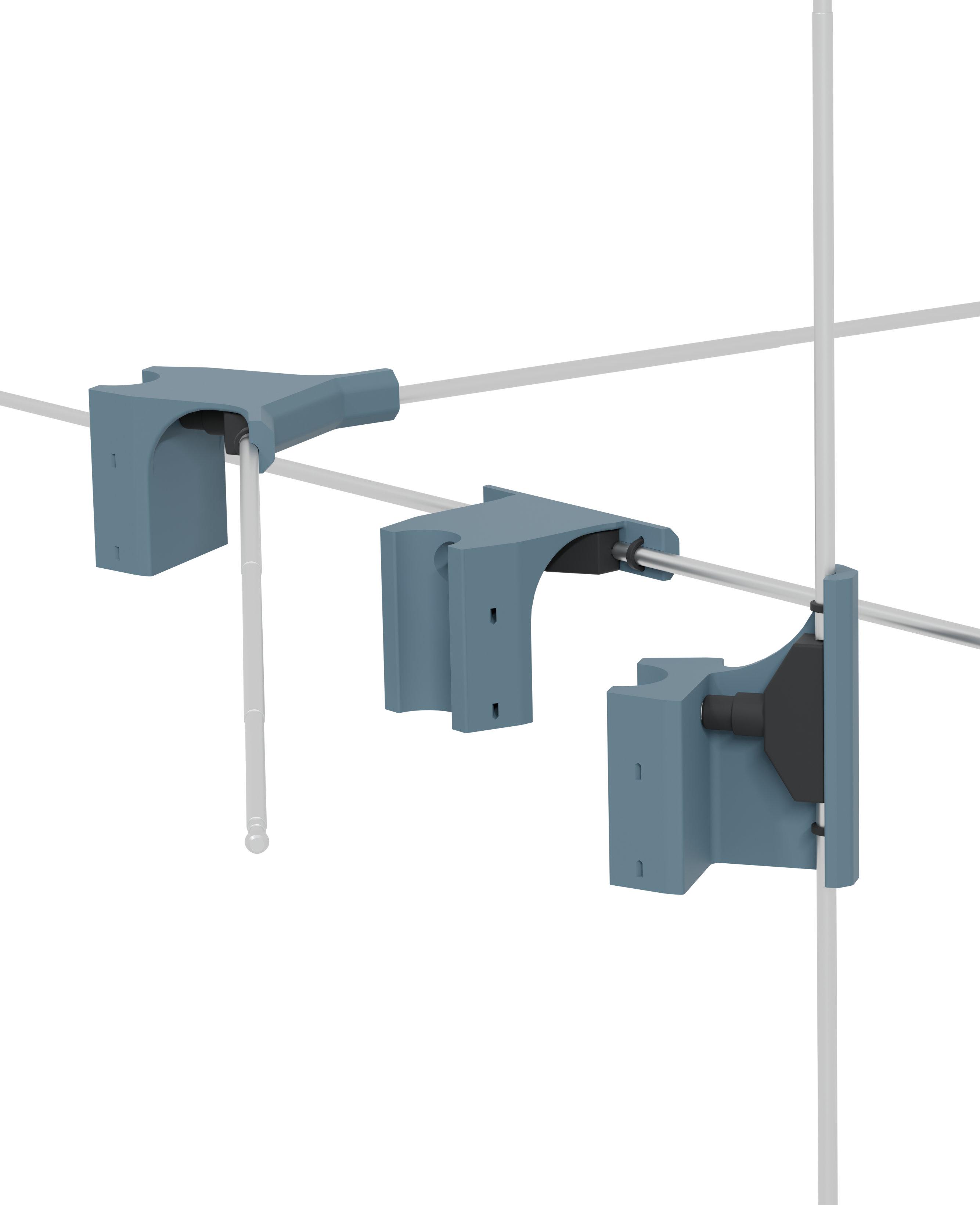 1in Pole Adapter for the RTL-SDR Diapole Antenna 3d model