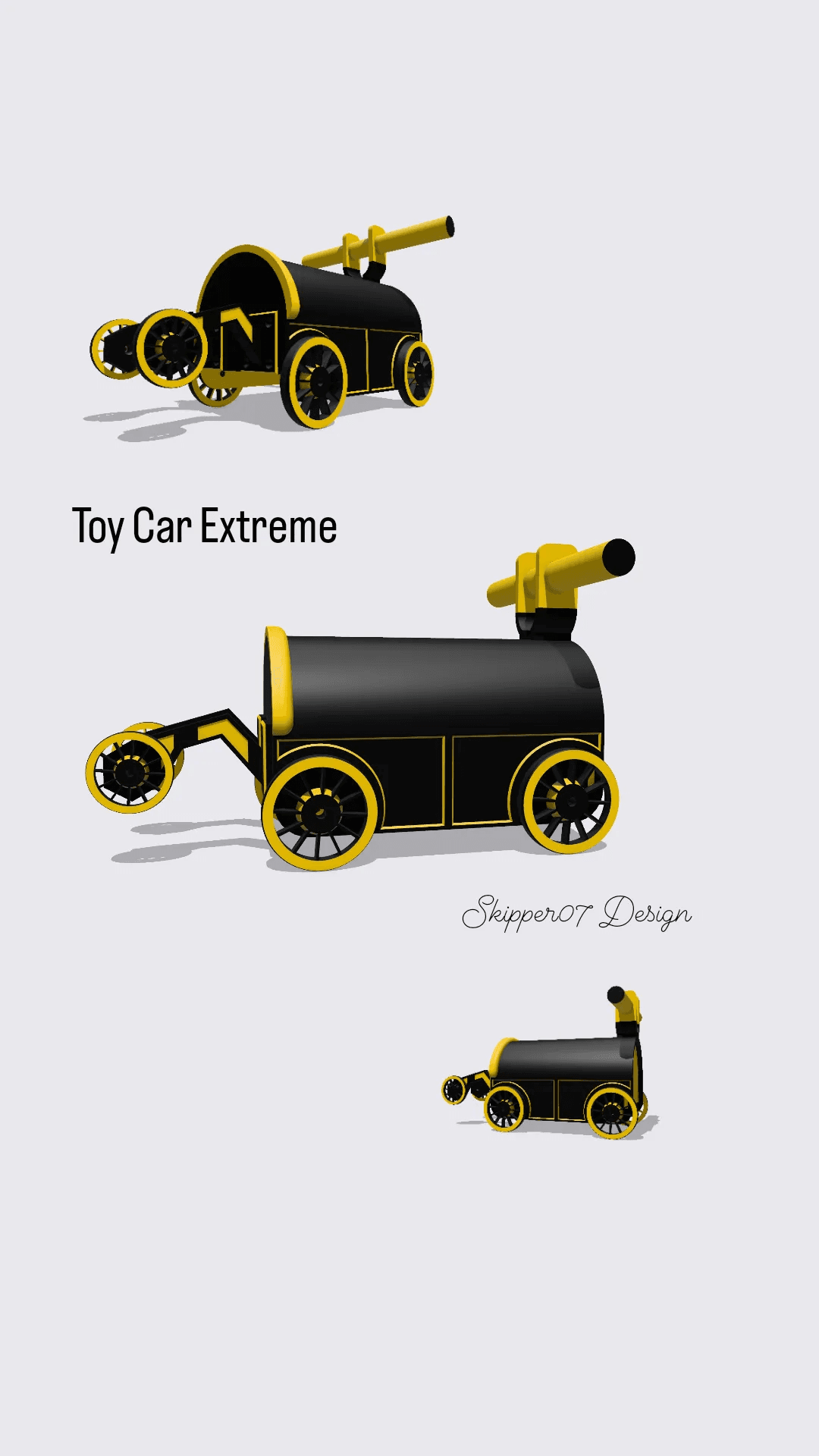Toy Car 4.3 3d model