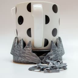 Mug Trap: Self-Adjusting Coaster 3d model