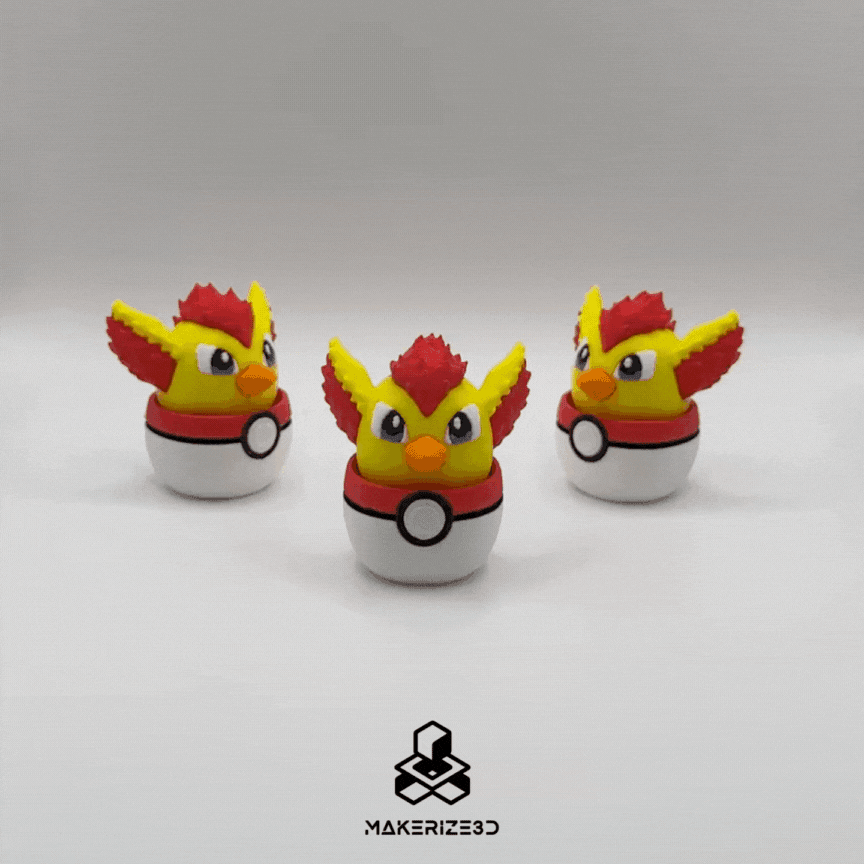 Moltres Clicker 3d model