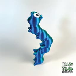 Standing Caterpillar 3d model