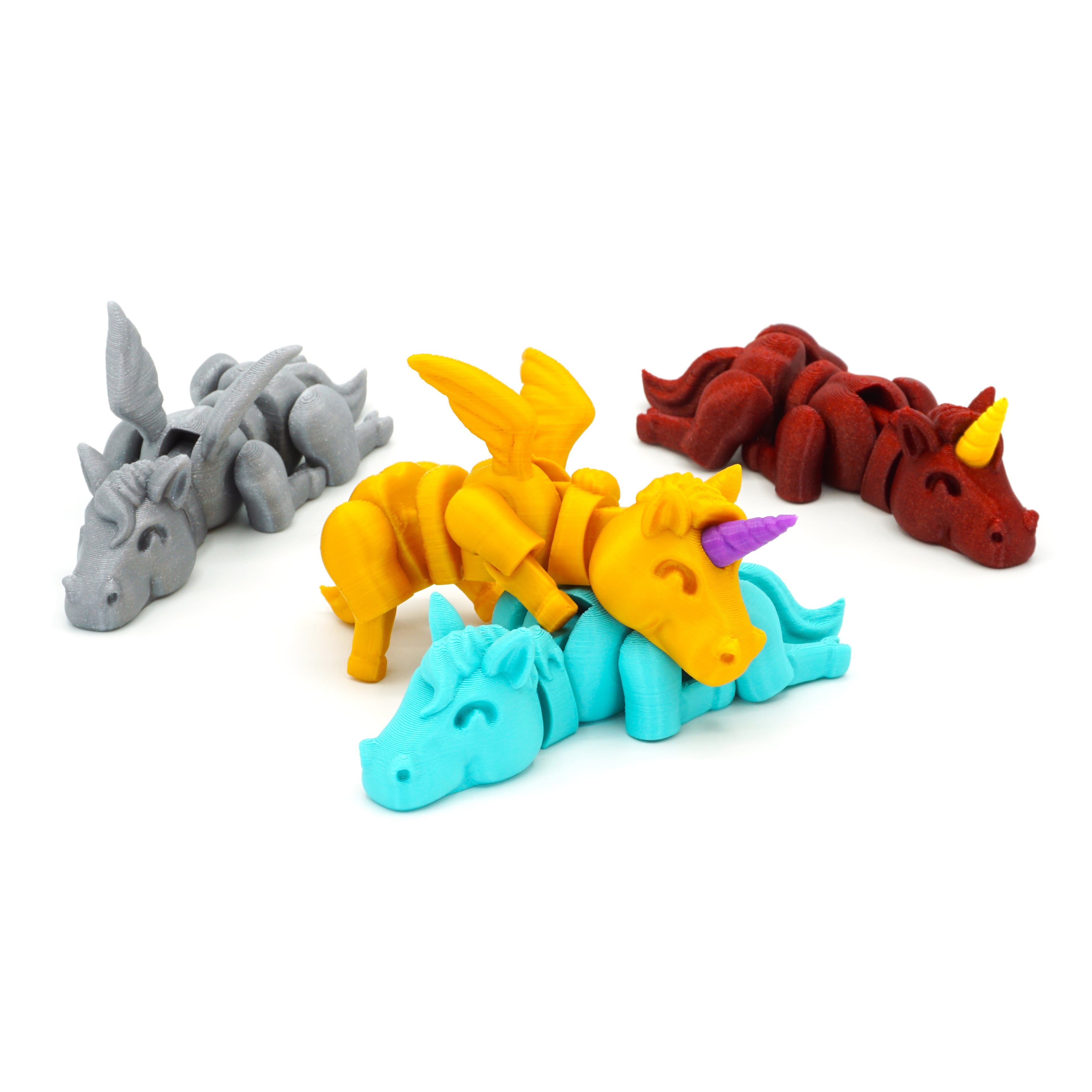 Lazy Horses 3d model