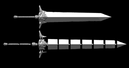 $18.99 SWORD OF MOONLIGHT HOLY MOONLIGHT GREATSWORD life size cosplay replica - Dark Souls Fan Art 3d model