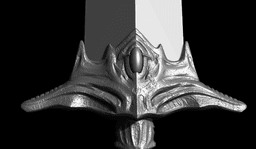 $18.99 SWORD OF MOONLIGHT HOLY MOONLIGHT GREATSWORD life size cosplay replica - Dark Souls Fan Art 3d model