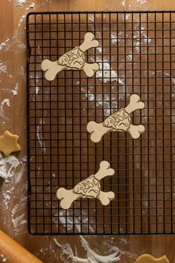 Fossil Bone Cookie Cutter, Biscuit Cutter 3d model