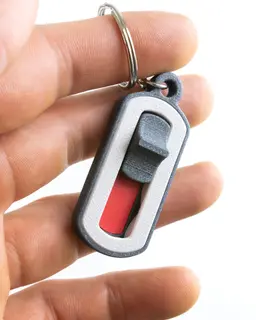 Snappy Switch Keychain 3d model