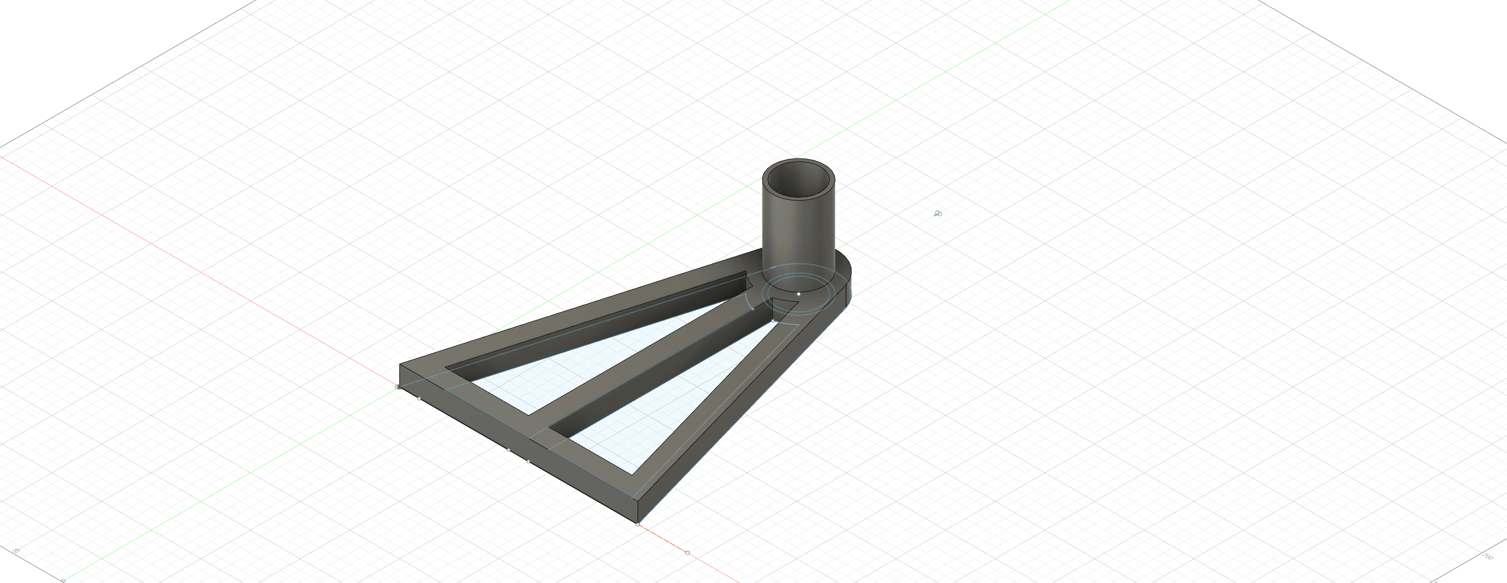 Anycubic Vyper Filament Reel Support v1 3d model