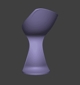 Modern Candy Vase – Sculptural Candy Bowl 3d model