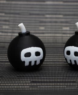 Mini Bomb Cosplay Prop 3d model