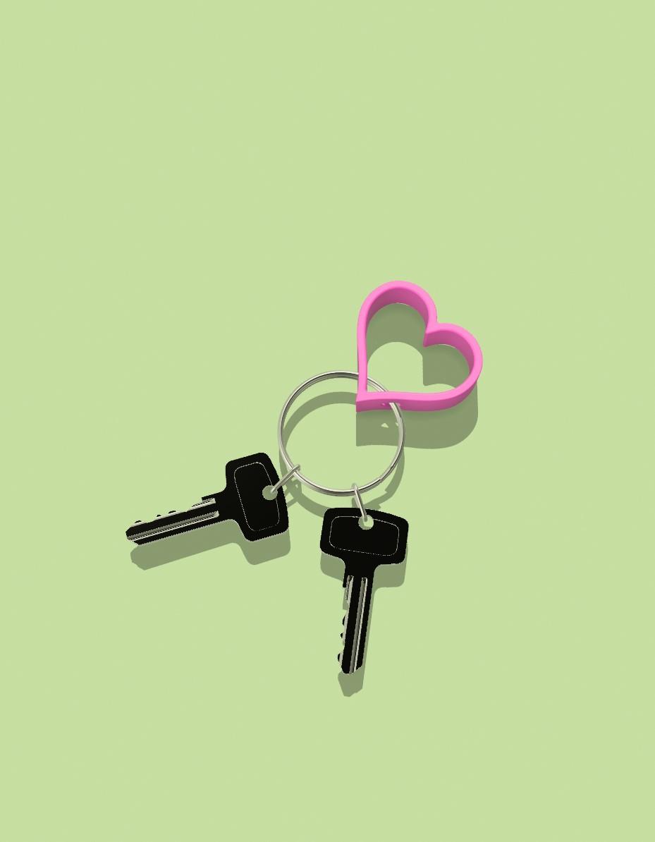 The key to my heart 3d model