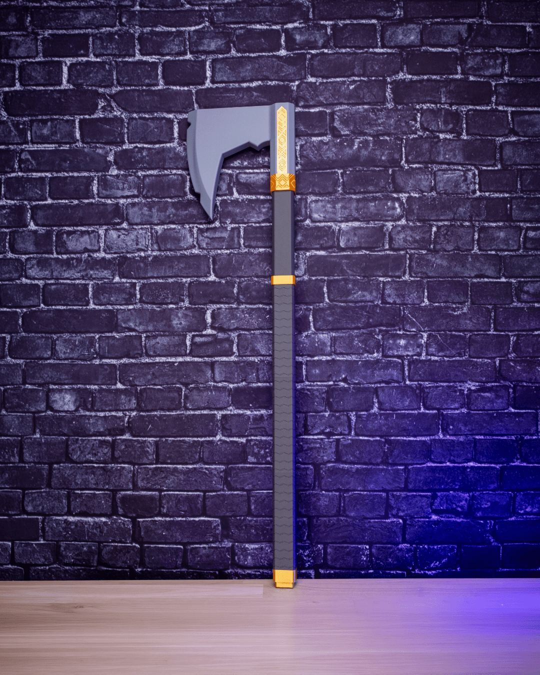 Gimli’s Bearded Axe – Axe Kit | No Supports, No AMS, No Glue 3d model