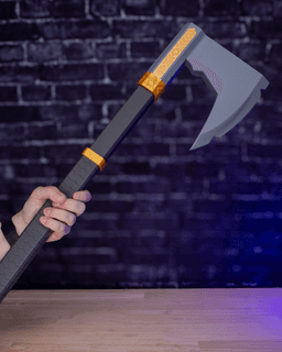 Gimli’s Bearded Axe – Axe Kit | No Supports, No AMS, No Glue 3d model