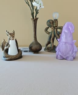Dragon Guardian Cone Light Lamp 3d model