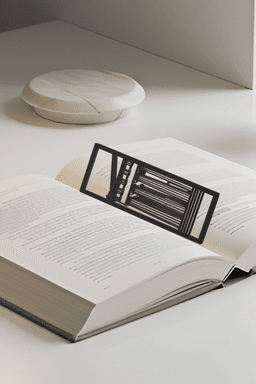 Column Bookmark, Gift Idea 3d model