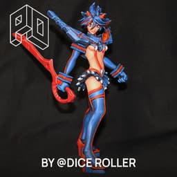 Kill La Kill - Ryuko Matoi - Anime Fanart 3d model