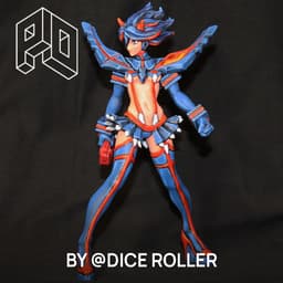 Kill La Kill - Ryuko Matoi - Anime Fanart 3d model