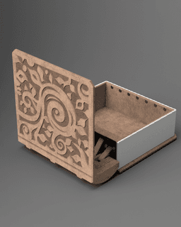 Smaller Tome for RPG - RPG Organization - BOOK BAG 3d model