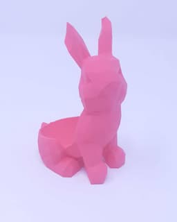 Easter Egg Festive Bunny - egg display organizer 3d model