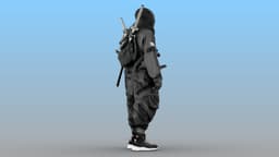 Ninja Midnight Shadow Warrior 3d model