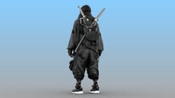 Ninja Midnight Shadow Warrior 3d model