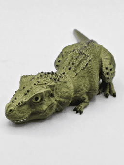 Baby T-Rex Flexy Dinosaur 4 Versions Glass Eyes 3d model
