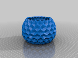 Printable Geodesic Planter 3d model