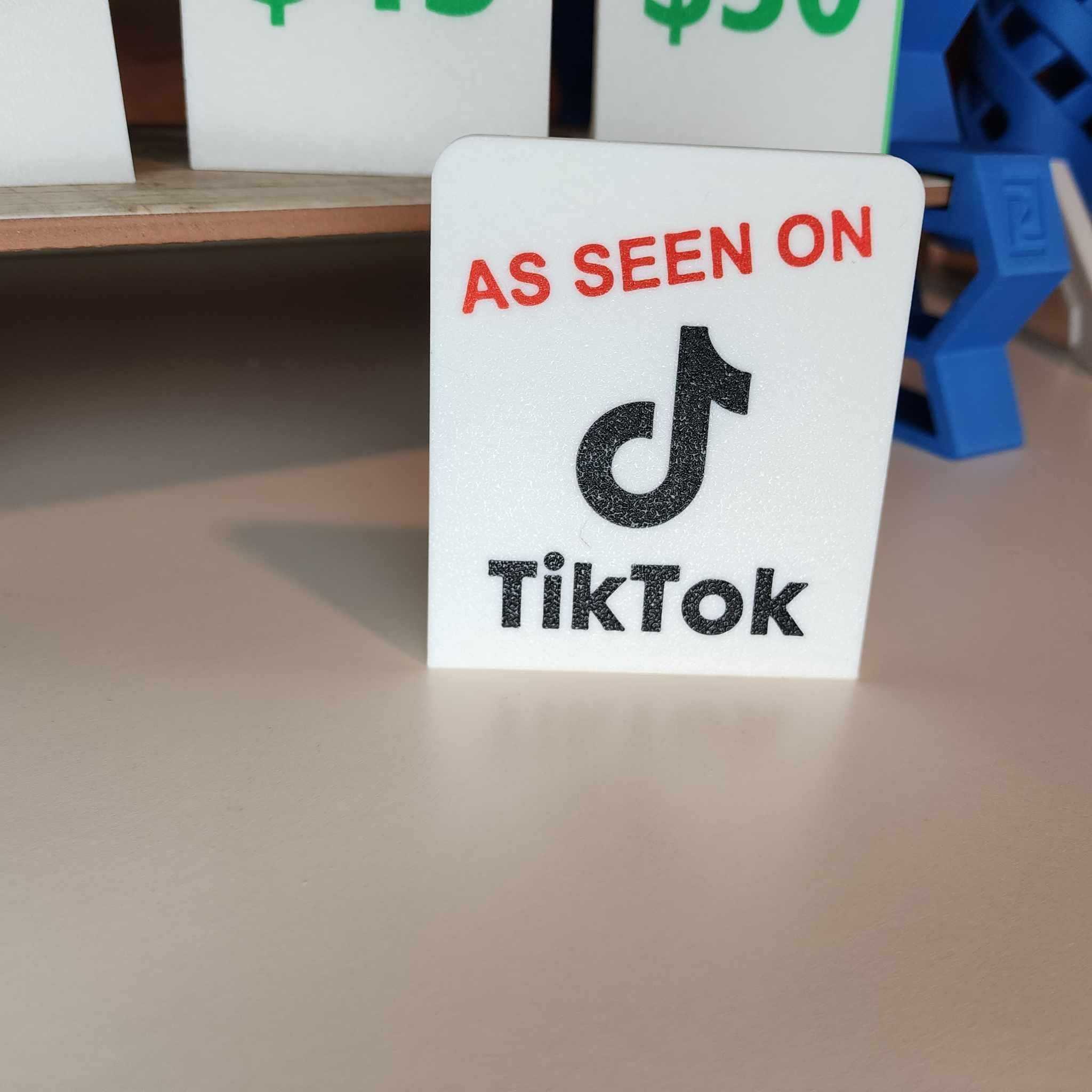 As seen on TikTok 3d model