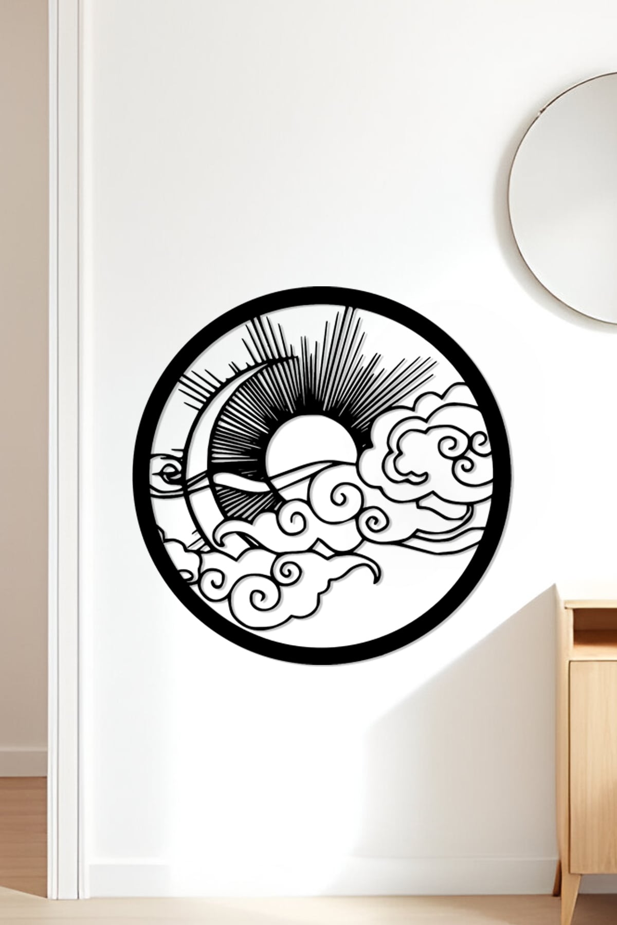 Sun Wall Art, Wall Decor, Home Decor 3d model