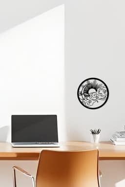 Sun Wall Art, Wall Decor, Home Decor 3d model