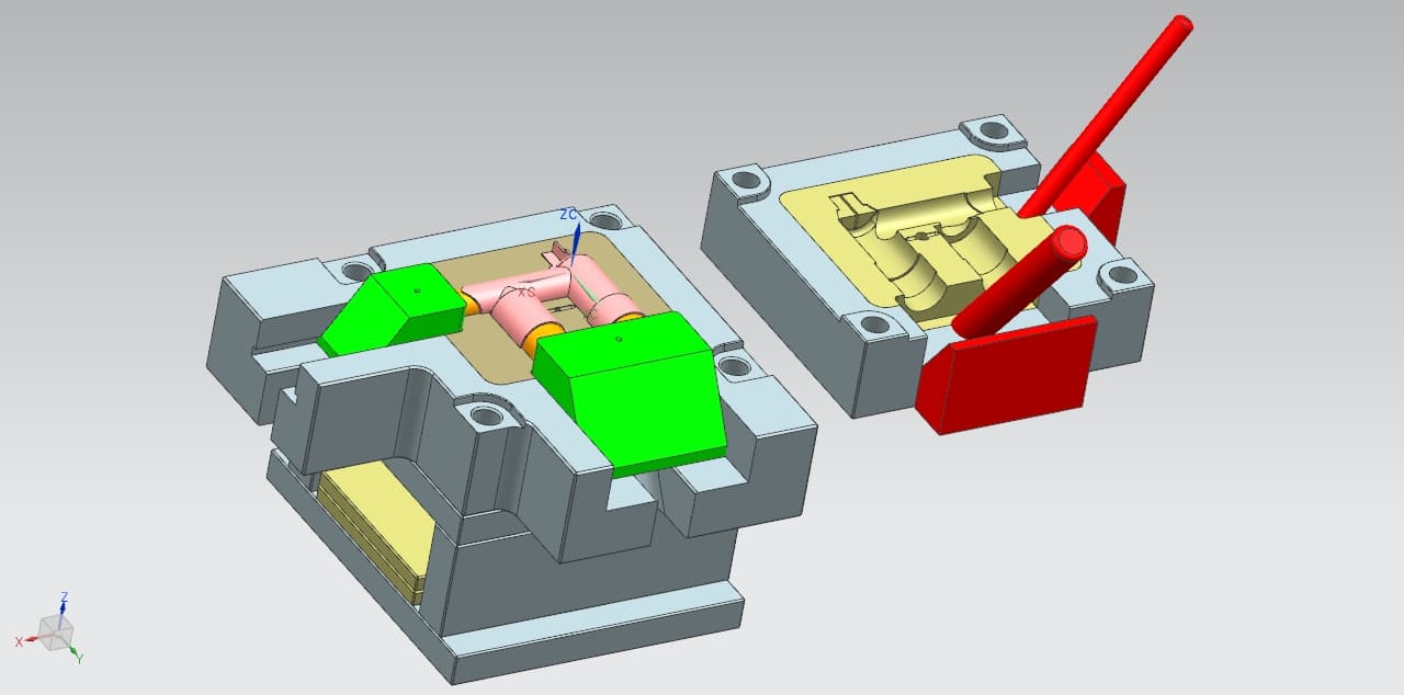 Washing Machine Pipe Mold.stp 3d model
