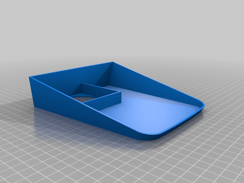 dacia spring organizer 3d model