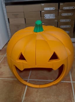 Pumpkin Pet Bed Gothic Home Decor Halloween Decor 3d model