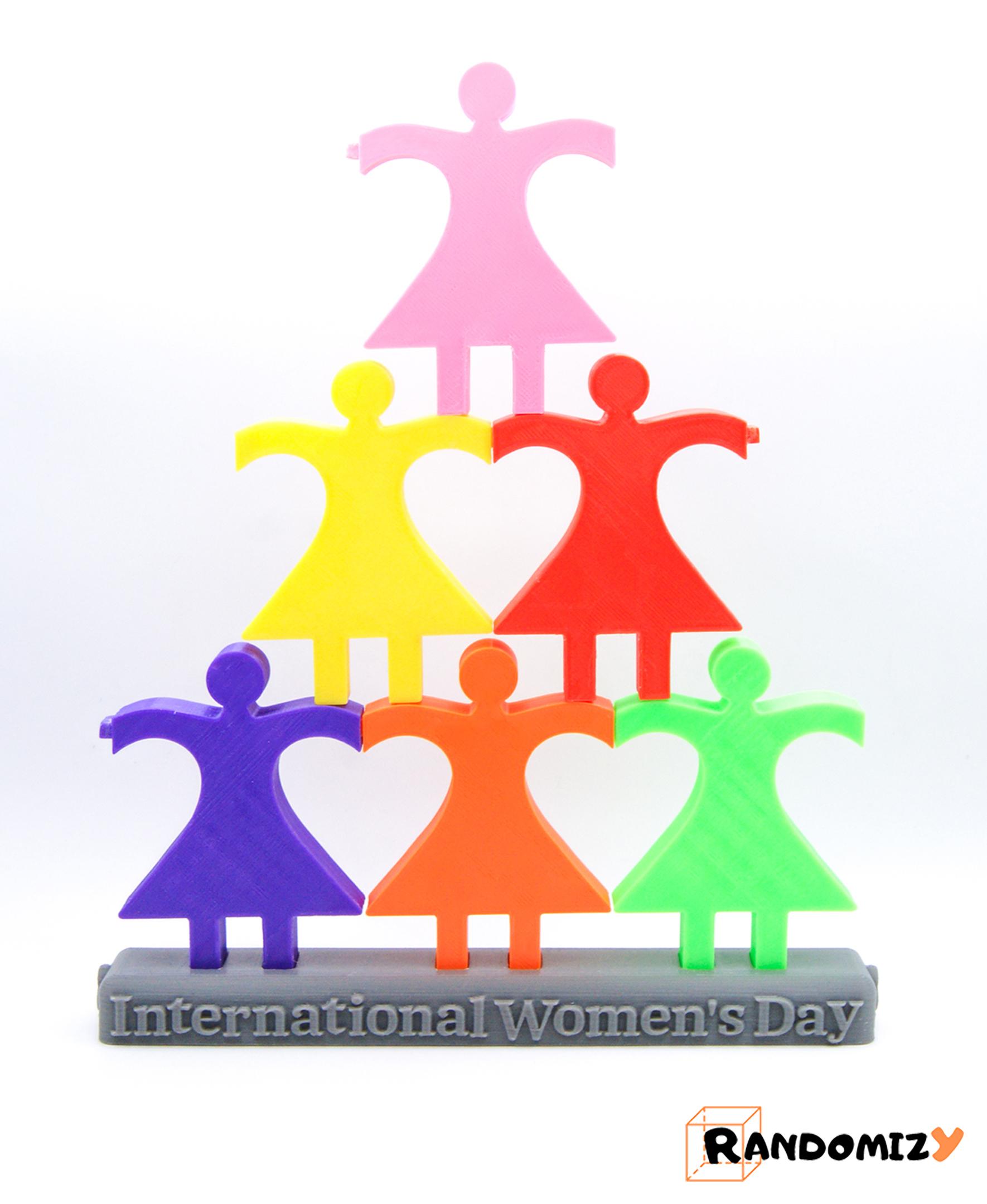 International Women's Day 3d model
