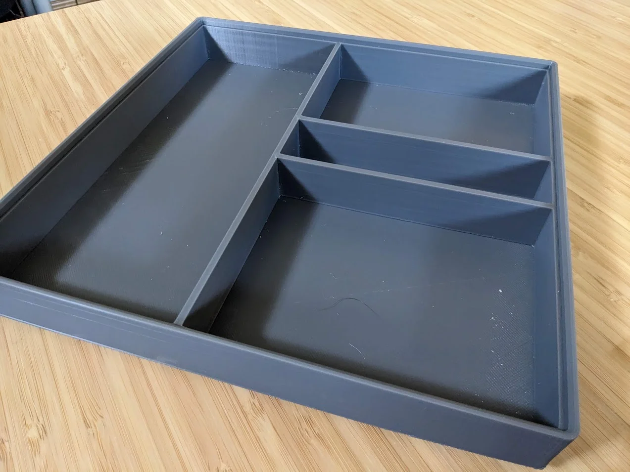 Gridfinity Catch-all Tray (5x5x4).stl 3d model