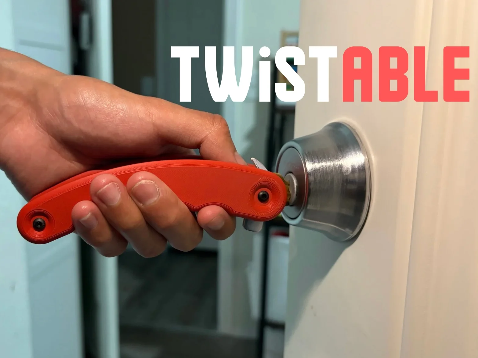TwistAble | Assistive Key Turner 3d model