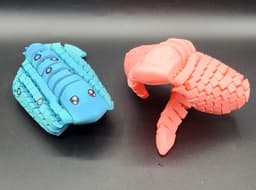 SUPER CUTE FLEXI STRINGRAY 3d model