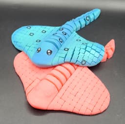 SUPER CUTE FLEXI STRINGRAY 3d model