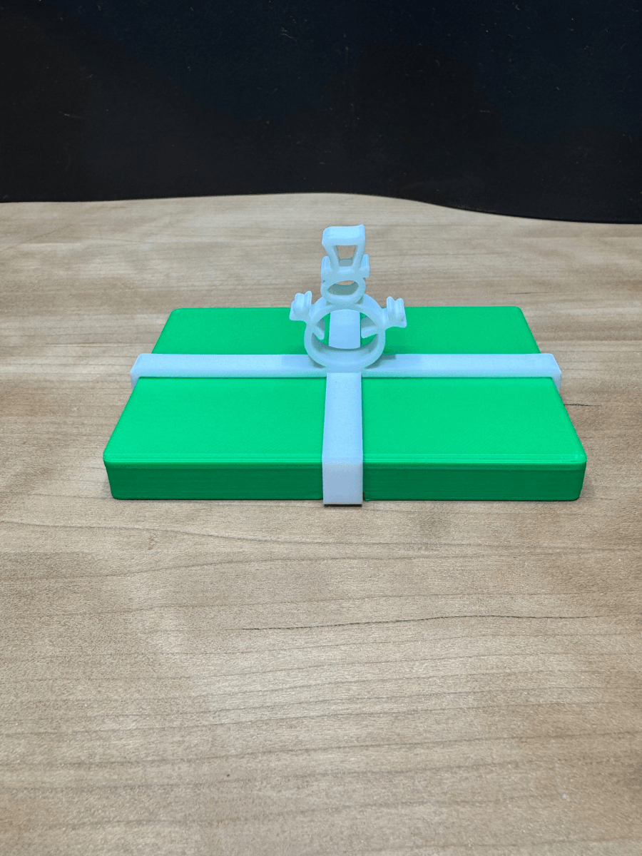 Reusable Christmas Gift Card Box Holiday Gift Card Box 3d model