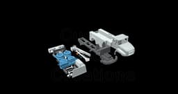 CAT CT660 Reg Cab KMT3 14 Mechanics Truck 2 Axle 1-87 3d model