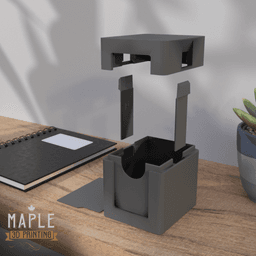 Snap Shut Deck Box - Window Version 3d model