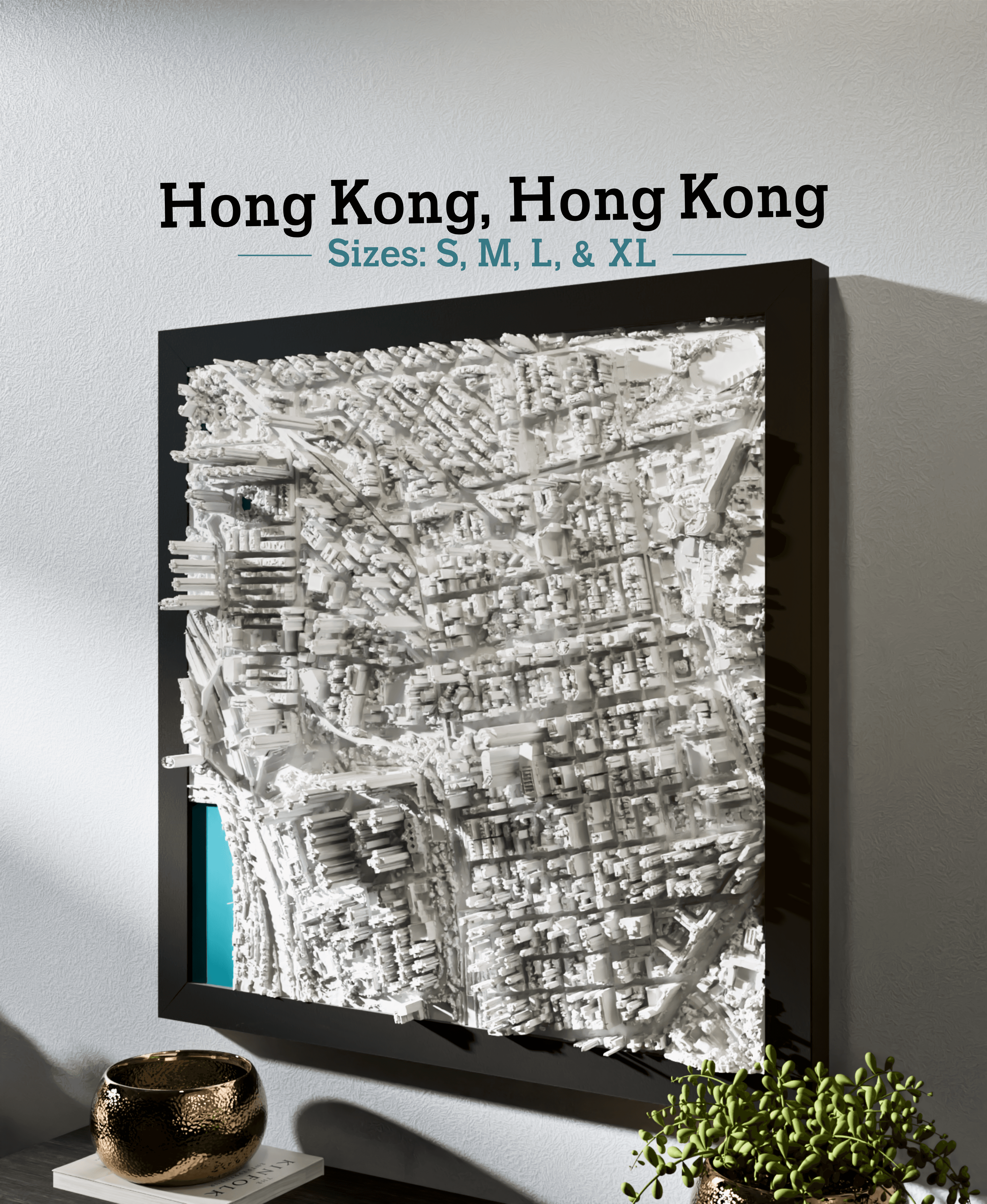 Hong Kong - S, M, L, & XL 3d model