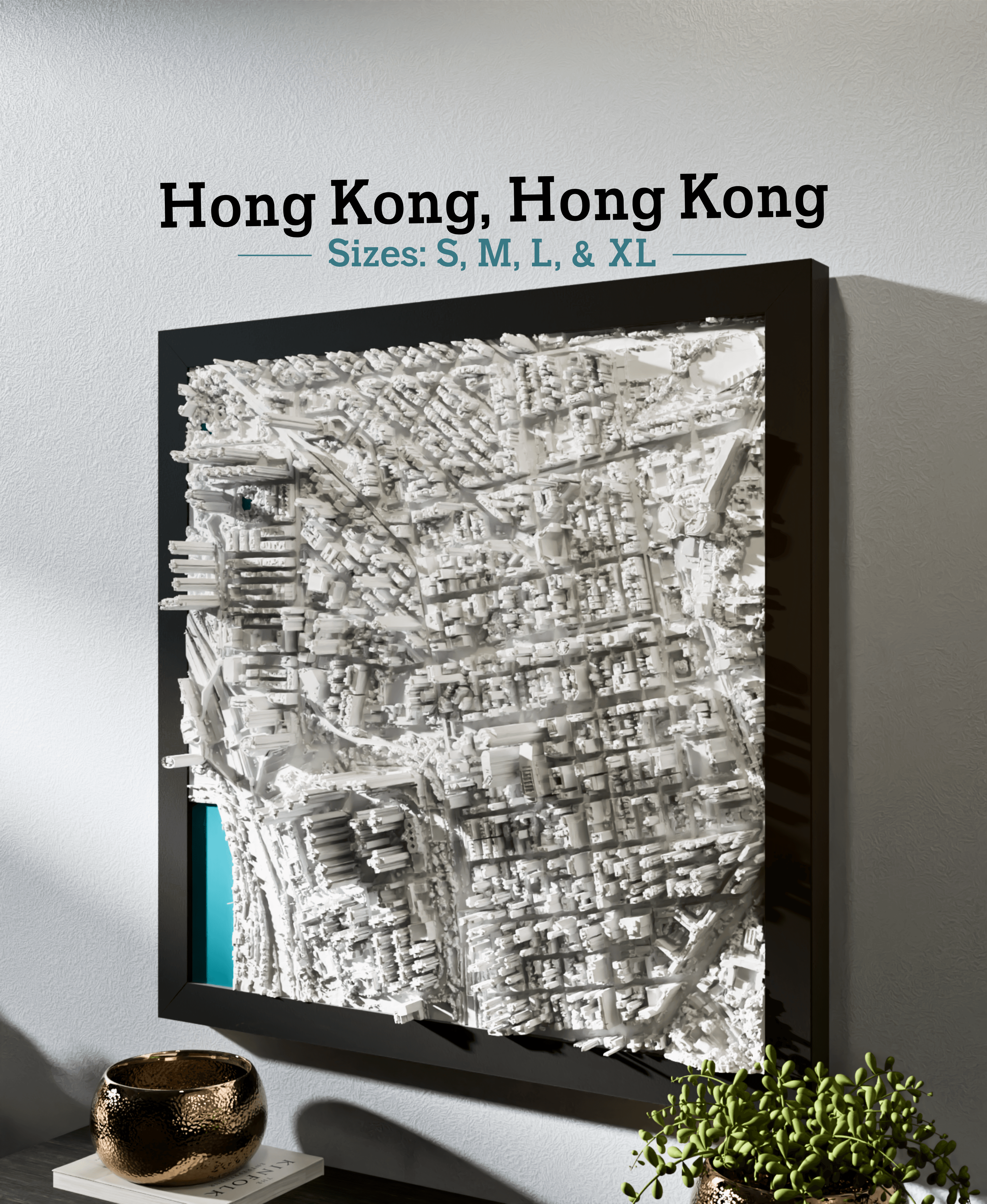 Hong Kong - S, M, L, & XL 3d model