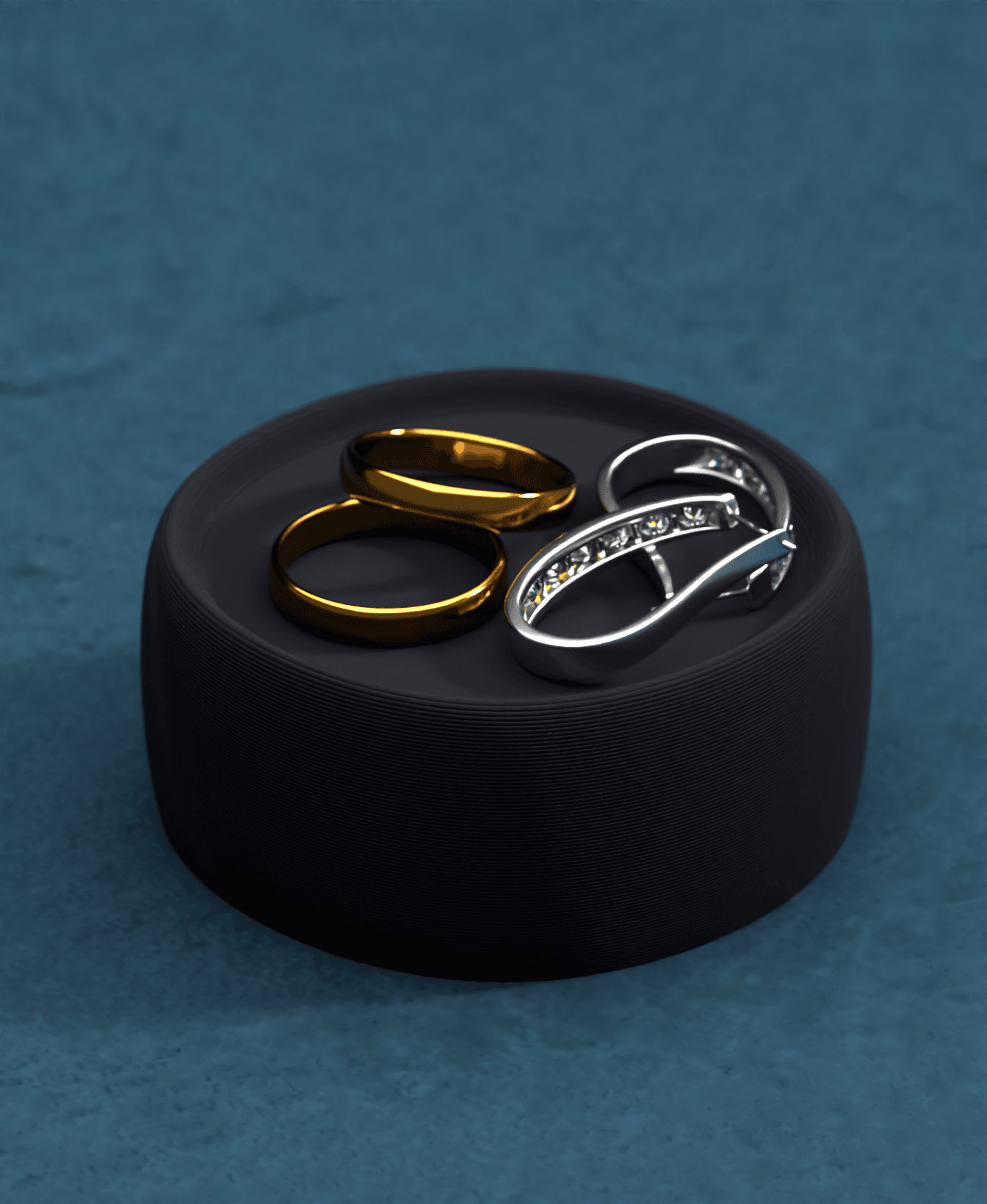 Minimal Ring Plate 3d model