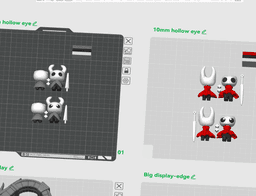 Hollow Knight Minis - Flexi Characters - Keychain, Straw Buddy, Display Base STL/3MF 3d model