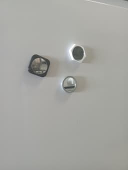Square Refrigerator Magnets 3d model