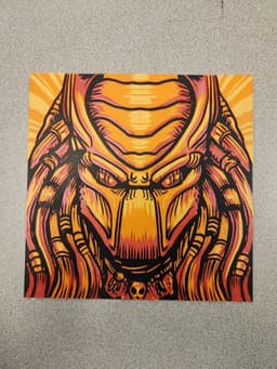 Predator Hughforge wall art 3d model