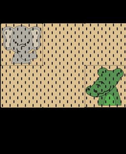 Crocodile Pegboard Panel / NO MMU 3d model