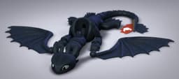 Toothless Dragon 3d model
