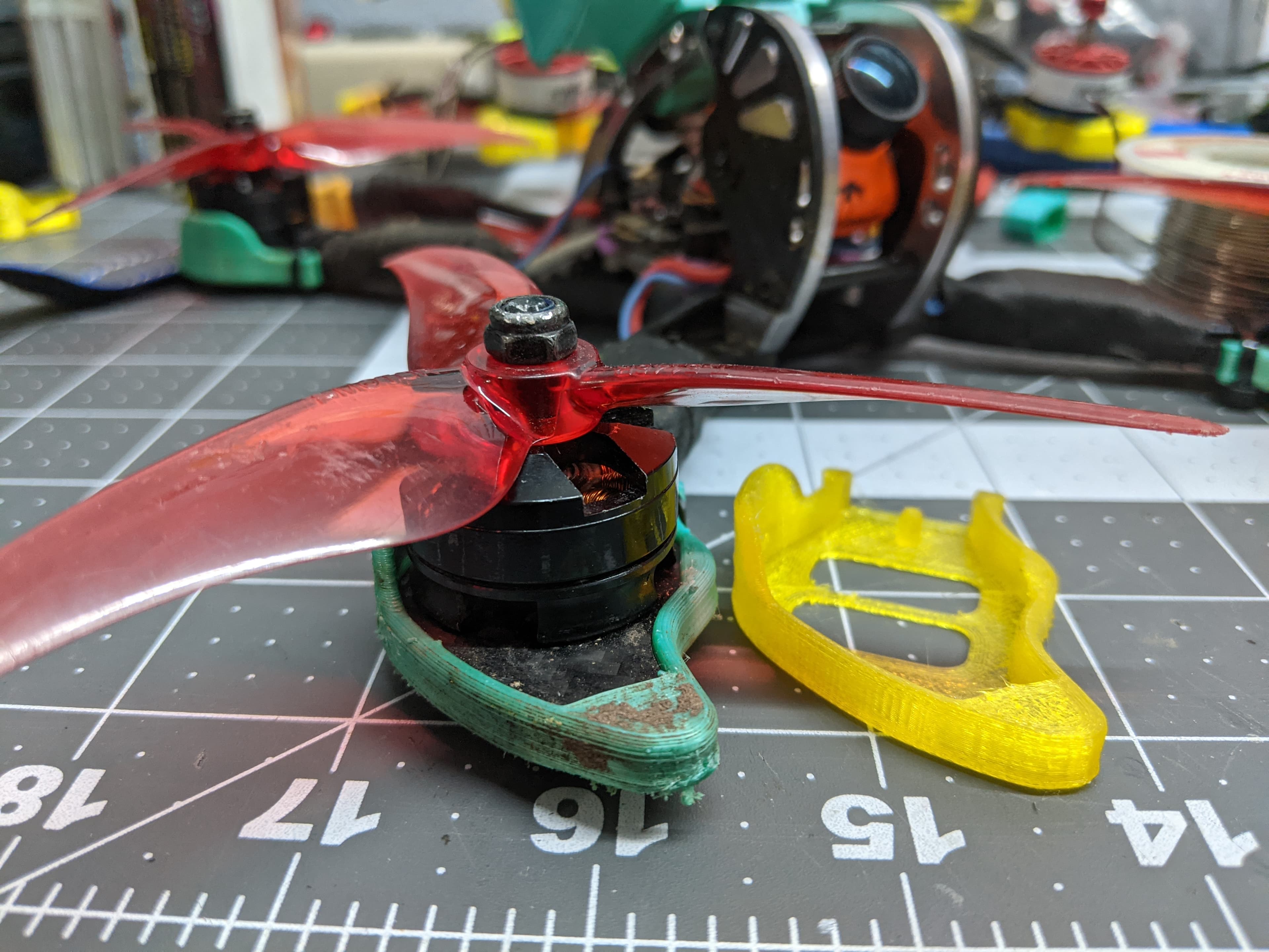 FBX215 (Dquad Obsession clone) Arm Guards/Protectors - Houston Night Spot approved! As Sam says, "it's only concrete... So f***in' what?" - 3d model
