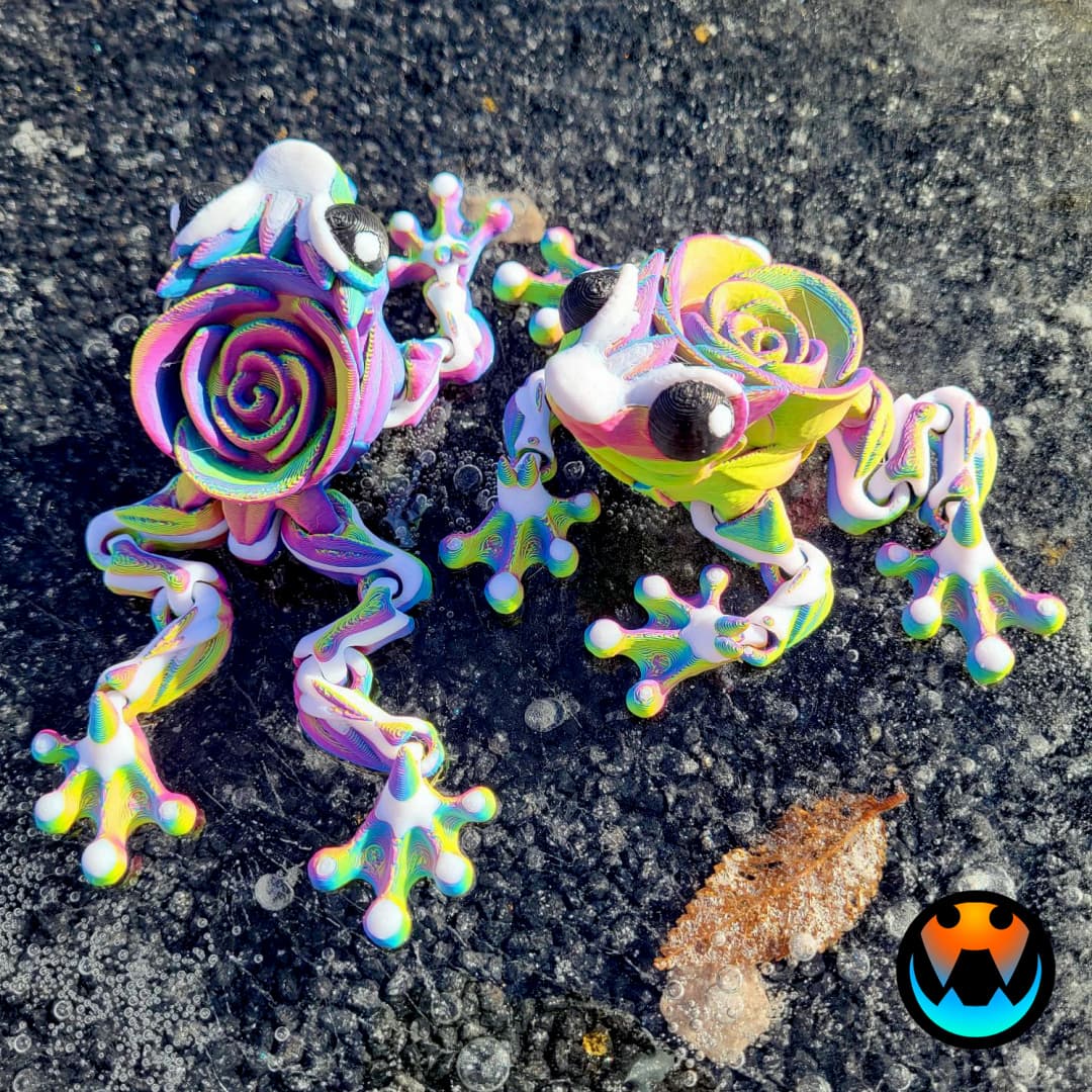 Rose Frog - 3D model by Cinderwing3D on Thangs